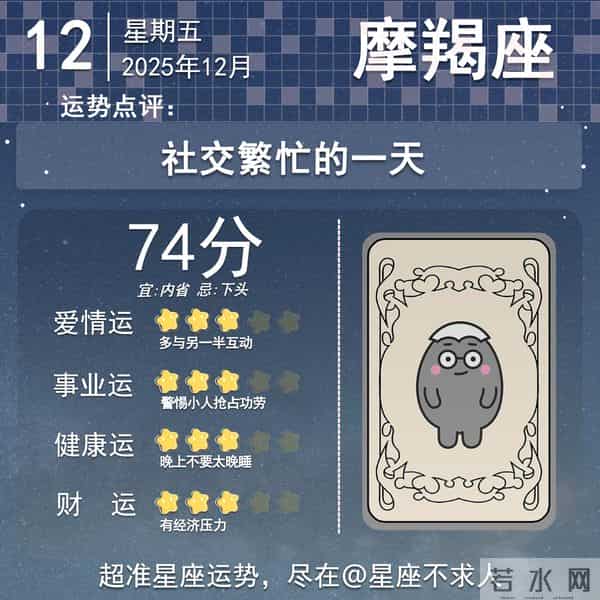 2025年12月12日十二星座运势