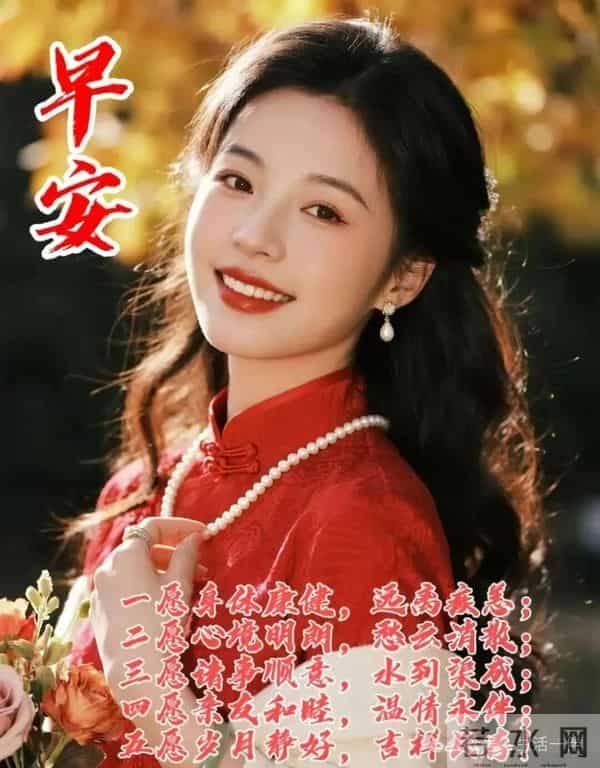 愿健康、快乐、幸福、平安与我们同在。早上好！