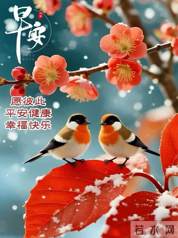 2025年12月12日星期五-创意问候祝福语、最新版早安漂亮图片