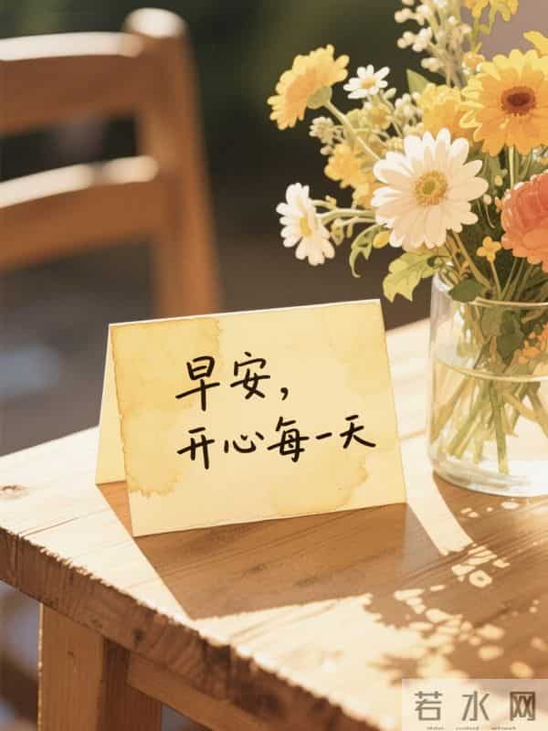 22句清晨暖心祝福，岁月温柔，安康常伴，愿你日日欢喜岁岁无忧