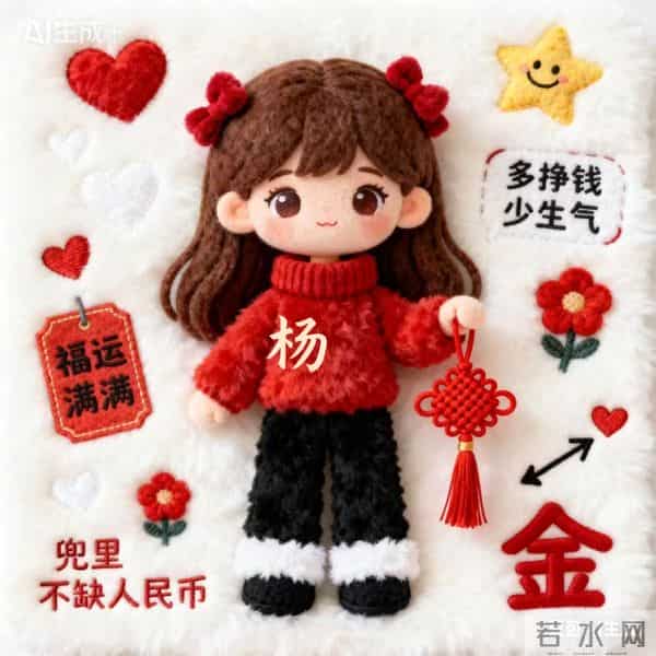 新年多挣钱少生气,羊毛毡头像先安排~