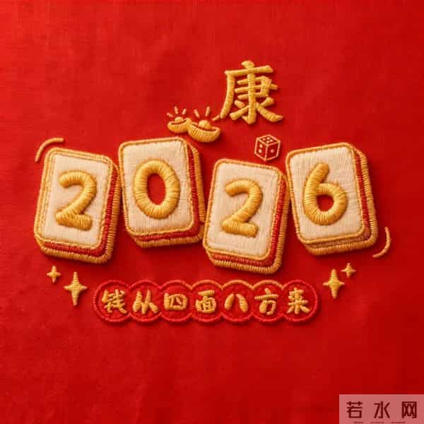 2026好运姓氏头像来啦｜2026 钱从四面八方来！