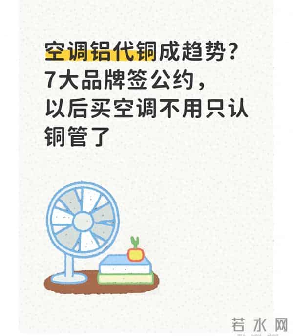 空调铝代铜成趋势？7大品牌签公约，以后买空调不用只认铜管了