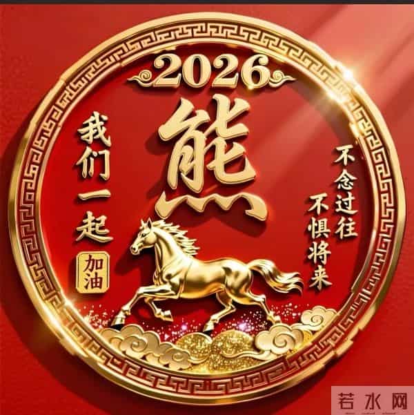 2026年姓氏头像马年成功.张.陈.黄.何.纪.李.潘.祝.朱.林.赵...