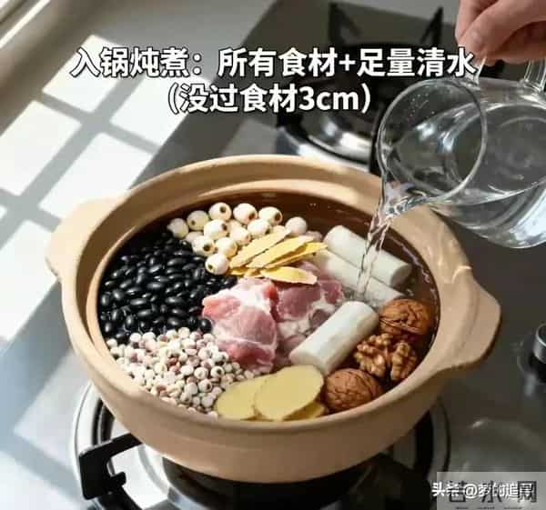 一周喝3次，把亏掉的肾气补回来！这碗养肾汤，头发黑亮、腰不酸