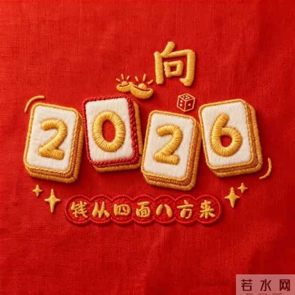 2026好运姓氏头像来啦｜2026 钱从四面八方来！