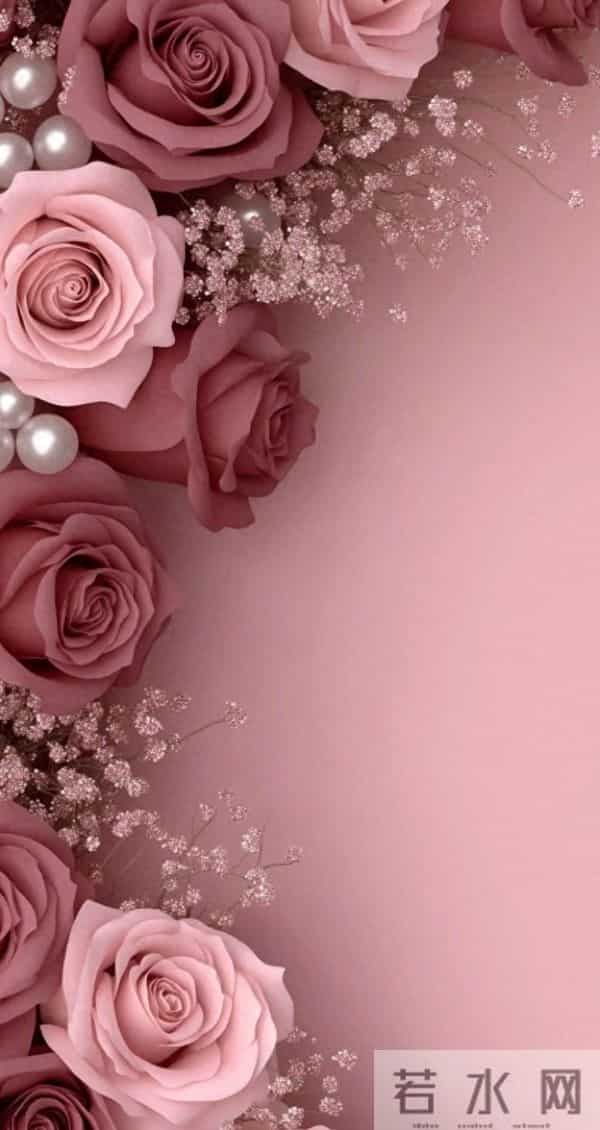 粉玫瑰壁纸