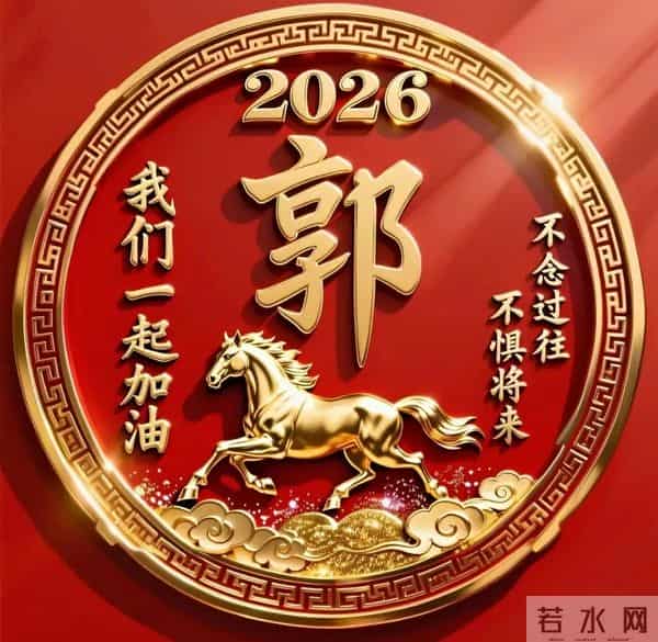 2026年姓氏头像马年成功.张.陈.黄.何.纪.李.潘.祝.朱.林.赵...