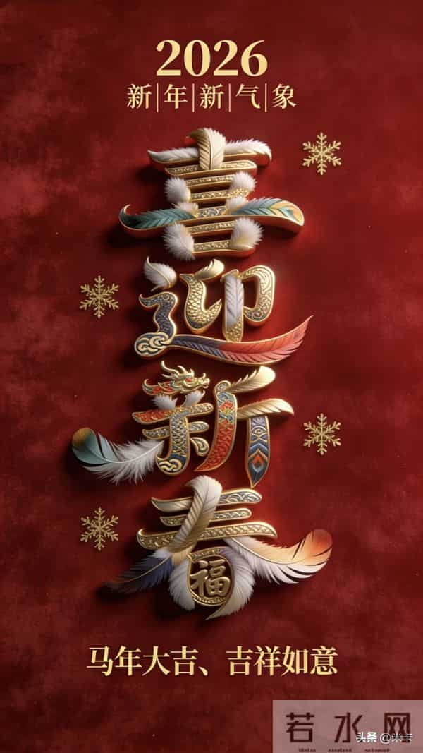 2026 换张好运常在的手机壁纸吧