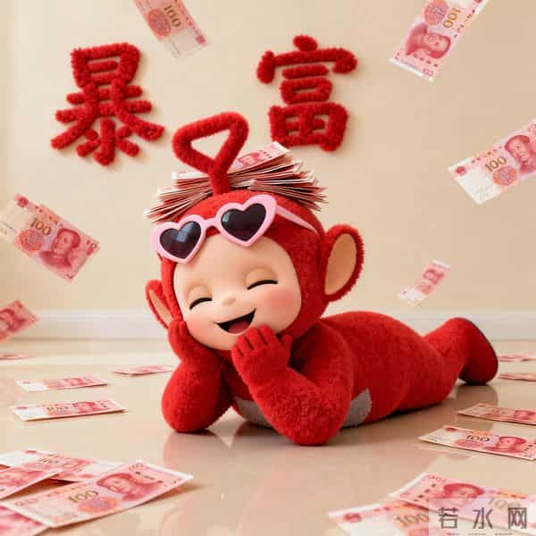 自从换了这个暴富新头像……