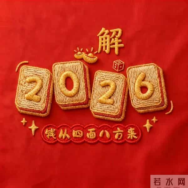 2026好运姓氏头像来啦｜2026 钱从四面八方来！