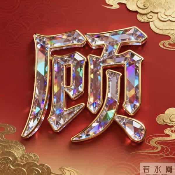 简单好看的姓氏头像~