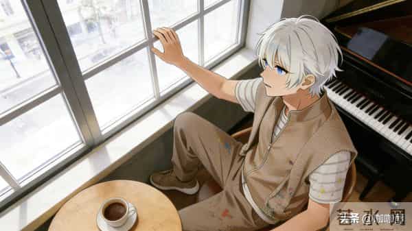 他说“别烦我”，我躲了十年，直到看见他画展上的《未晴》