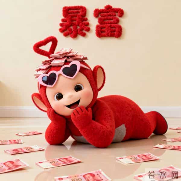 自从换了这个暴富新头像……