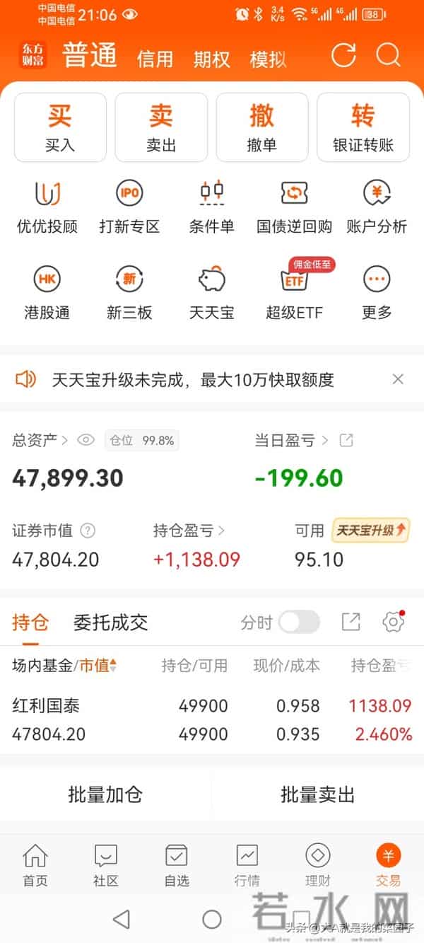 国泰红利，攒股收息，持有我的商铺第339个交易日