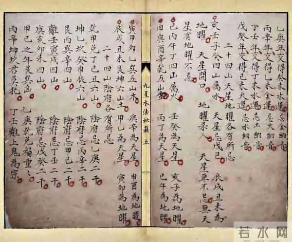 九星水法秘籍