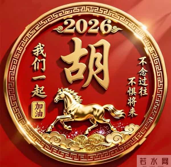 2026年姓氏头像马年成功.张.陈.黄.何.纪.李.潘.祝.朱.林.赵...