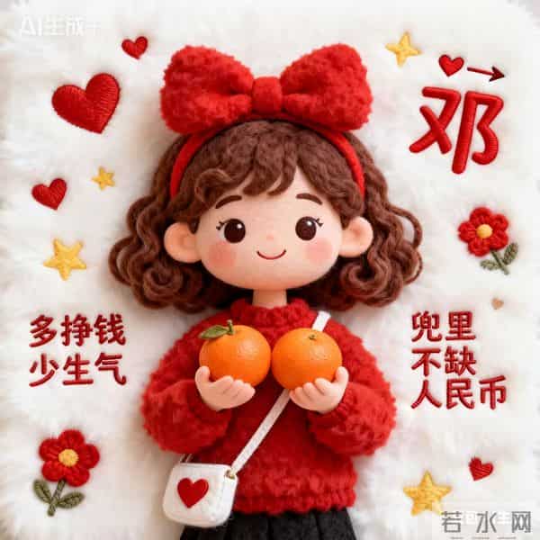 新年多挣钱少生气,羊毛毡头像先安排~