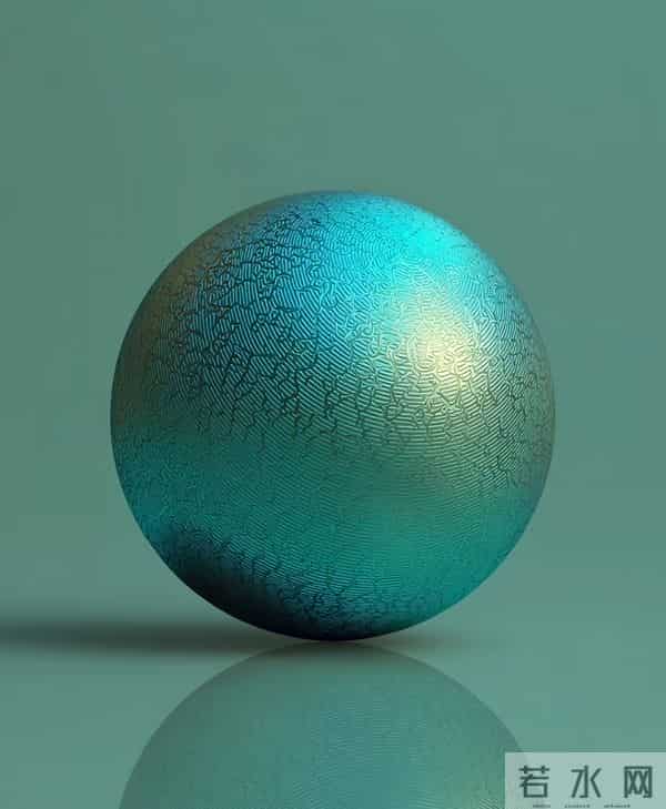 立体彩球 - 壁纸