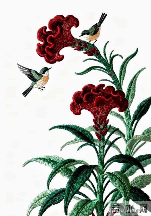 活色生香千年温柔藏在针脚里，手工刺绣的烟火气为何越品越沉醉？