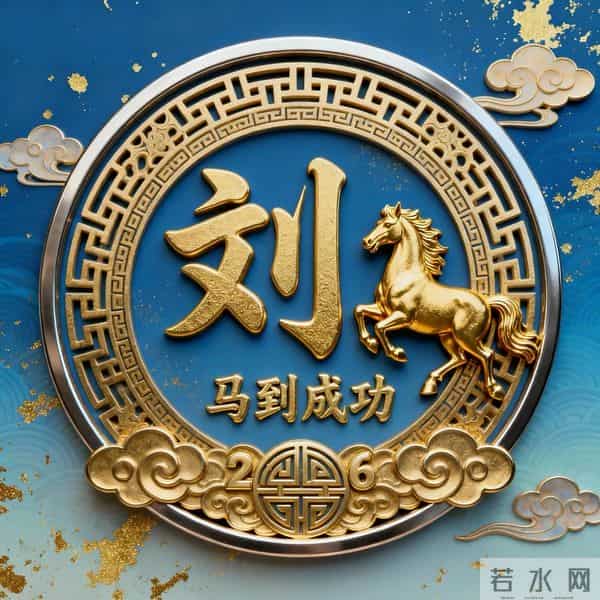 蓝金配色贵气到发光！传统回纹+鎏金泼墨背景，中式美学狠狠拿捏~