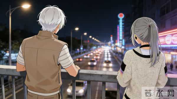 他说“别烦我”，我躲了十年，直到看见他画展上的《未晴》