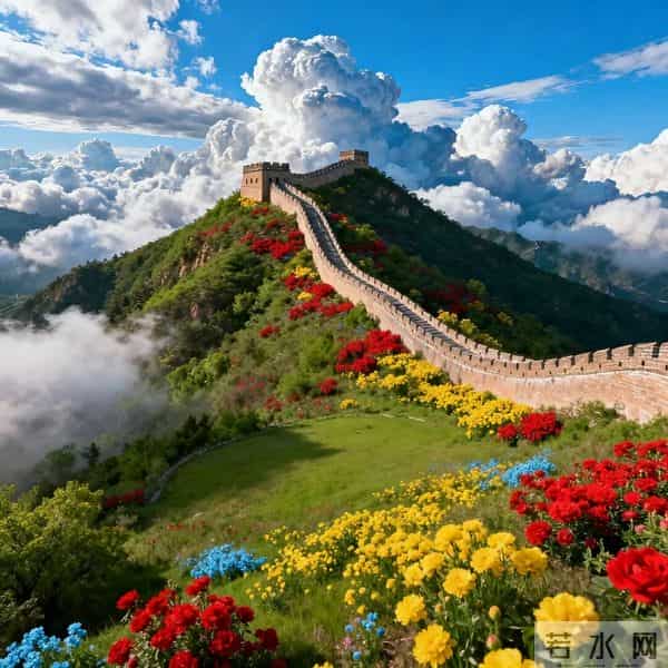 生意人必备招财头像：山聚财气，水纳福运，生意兴隆通四海