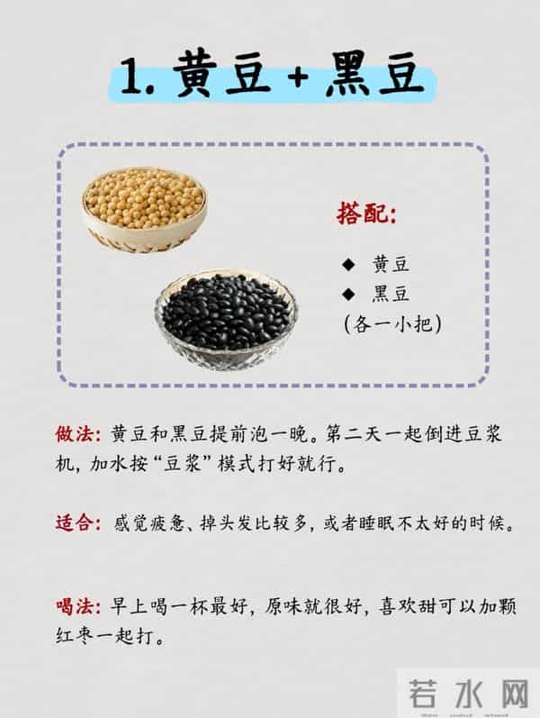 别再只喝纯黄豆浆！6款“对症”配方，喝对“堪比天然调理剂”