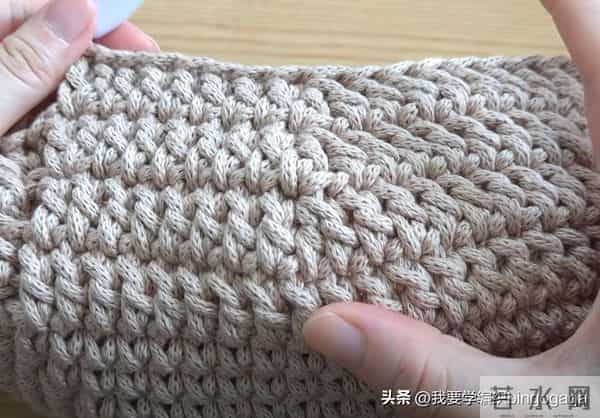 玩转基础款包包钩编,双扭条肩包教程,大方实用简约耐看