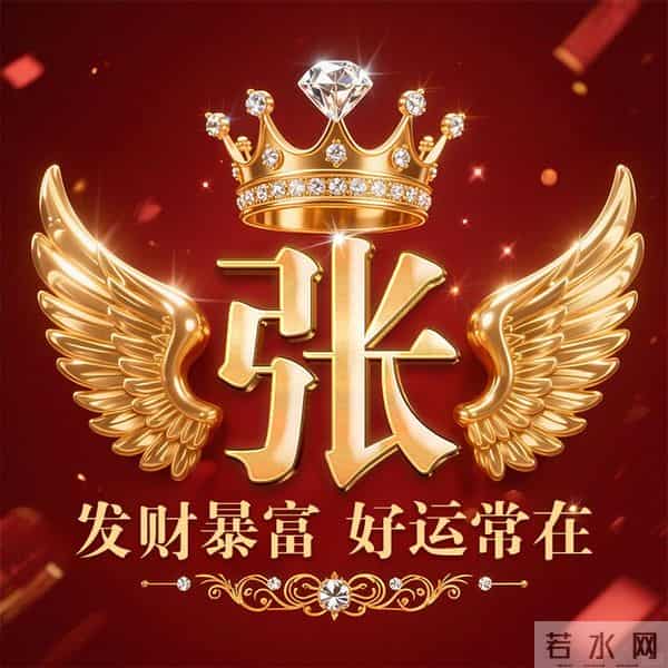 发财暴富好运常在姓氏头像-董、叶、许、李、高、方、郑、白…