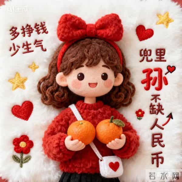 新年多挣钱少生气,羊毛毡头像先安排~