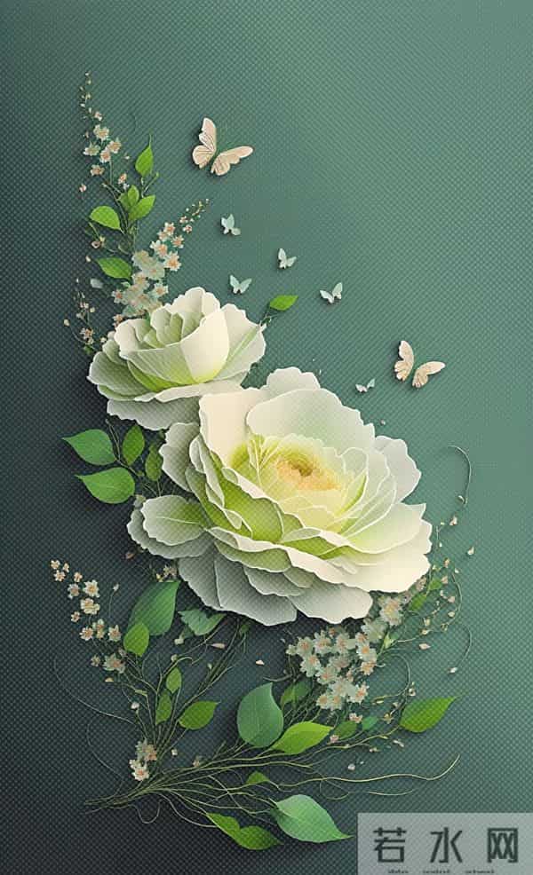 花开富贵 - 壁纸