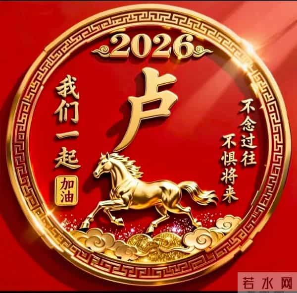 2026年姓氏头像马年成功.张.陈.黄.何.纪.李.潘.祝.朱.林.赵...