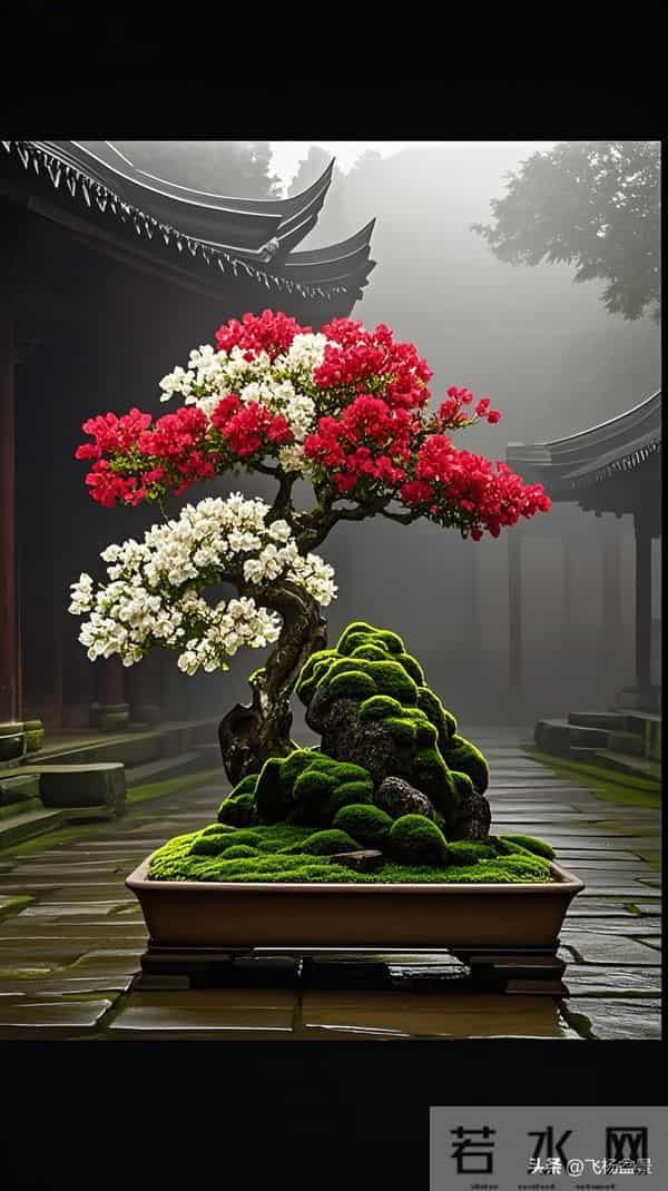 唯美风中式庭院盆景欣赏