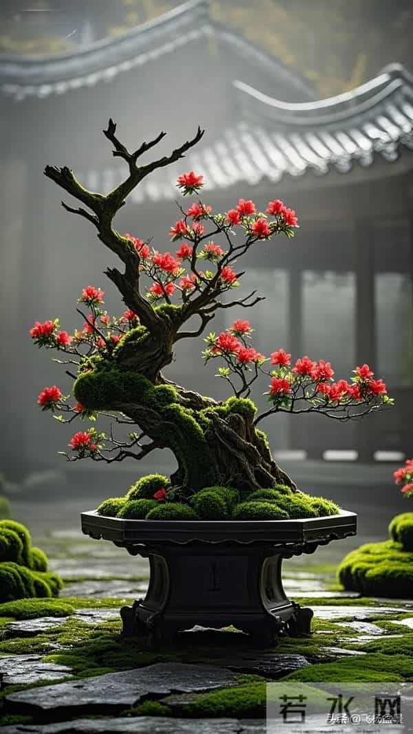 唯美风中式庭院盆景欣赏