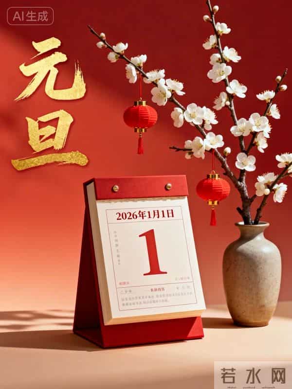 2026新年元旦图片壁纸