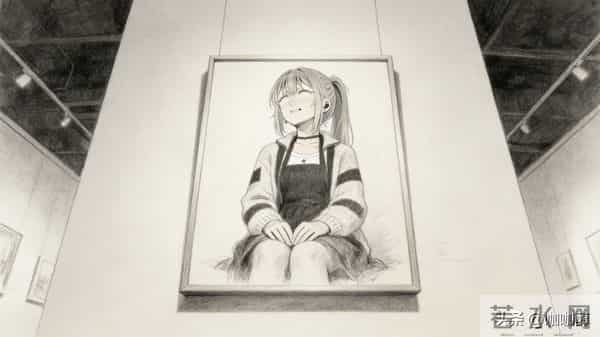 他说“别烦我”，我躲了十年，直到看见他画展上的《未晴》