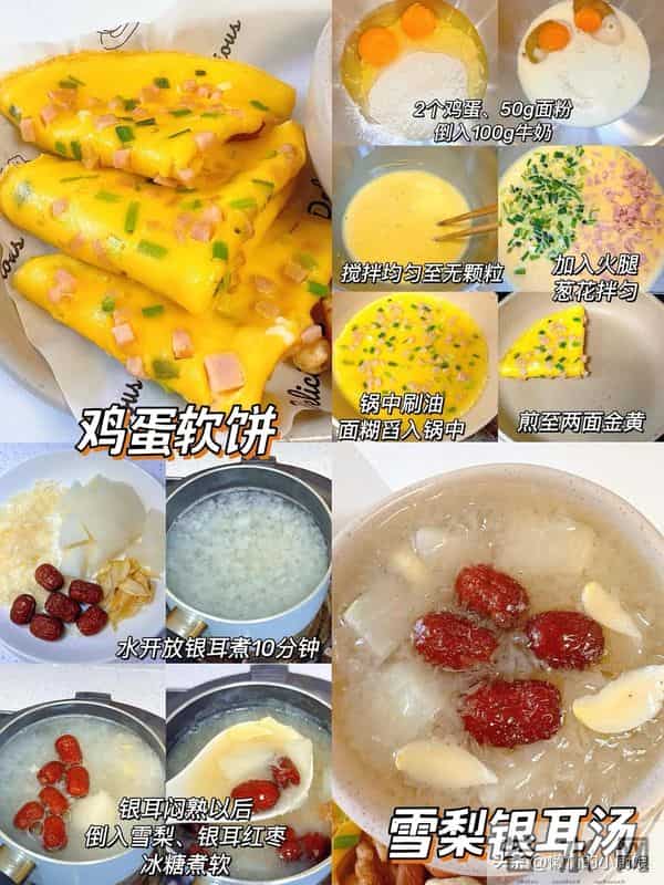 早起15分钟轻松简单搭配好营养早餐，不知道早餐给孩子做啥的快来