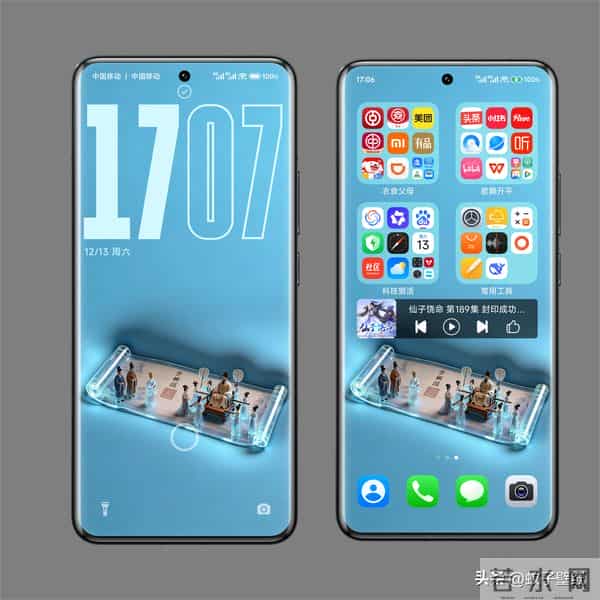 经典壁纸:古城新韵,可锁屏,可桌面,自由搭配