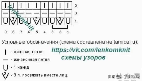 针织衫花型图解参考