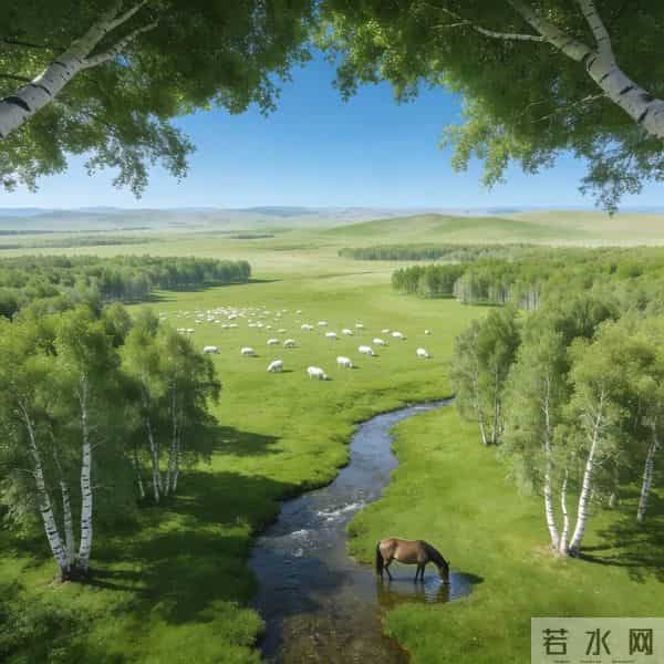 生意人必备招财头像：山聚财气，水纳福运，生意兴隆通四海