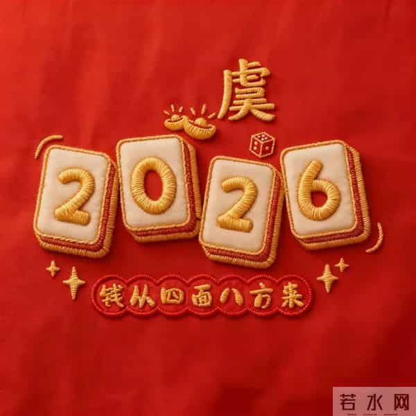 2026好运姓氏头像来啦｜2026 钱从四面八方来！