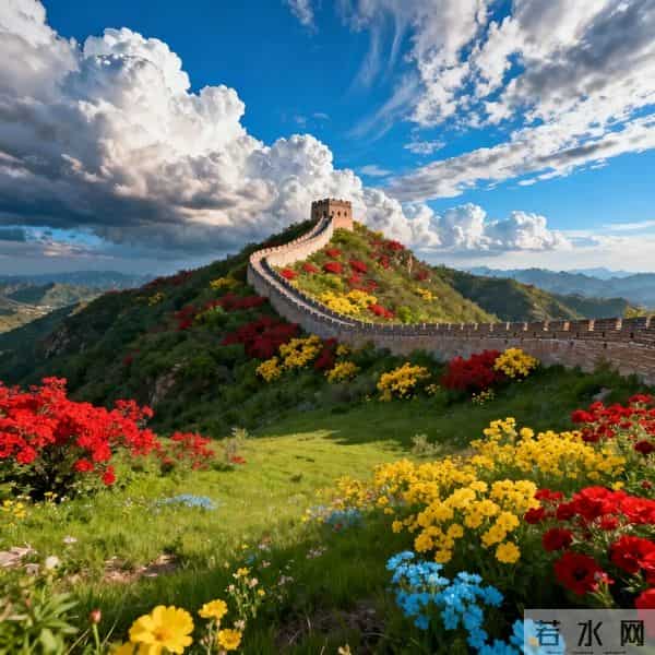 生意人必备招财头像：山聚财气，水纳福运，生意兴隆通四海