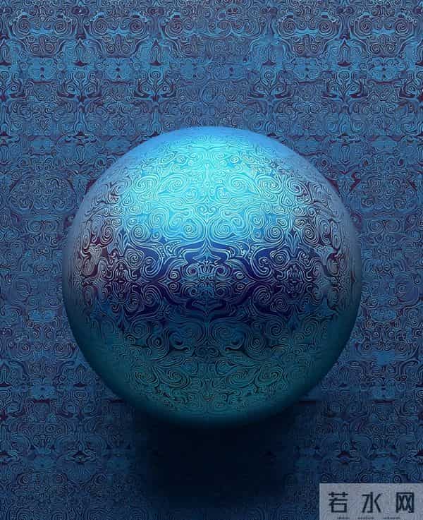 立体彩球 - 壁纸