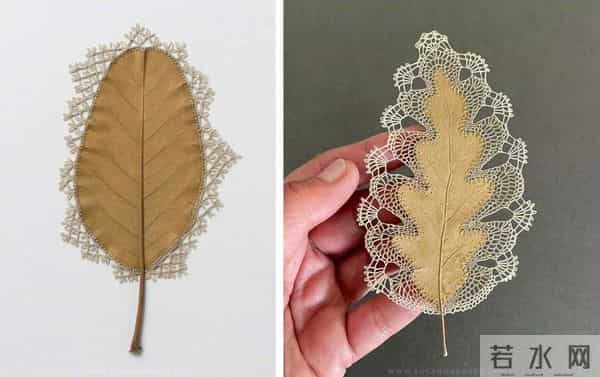 艺术家的手里真的什么都可以变美！艺术家 Susanna Bauer 树叶的艺术