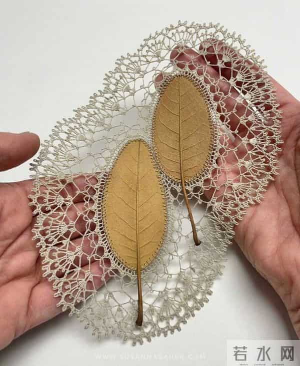 艺术家的手里真的什么都可以变美！艺术家 Susanna Bauer 树叶的艺术