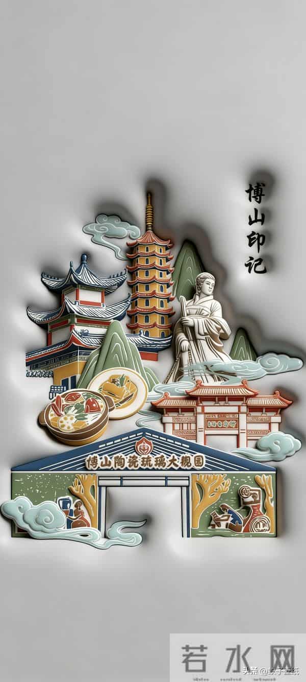 经典壁纸：与其向往，不让到淄博一趟