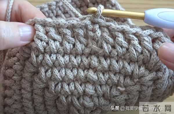 玩转基础款包包钩编,双扭条肩包教程,大方实用简约耐看