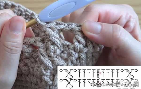 玩转基础款包包钩编,双扭条肩包教程,大方实用简约耐看