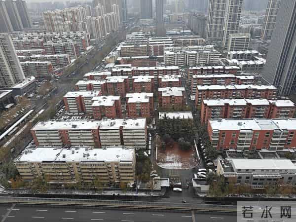 今天是2025年的第一场雪，小外孙恰逢没来，那我就借机撒撒欢吧！